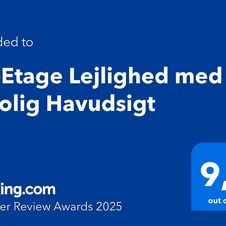 Apartman 26-etage Med Utrolig Havudsigt Århus