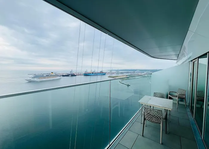 26-etage Med Utrolig Havudsigt * Århus